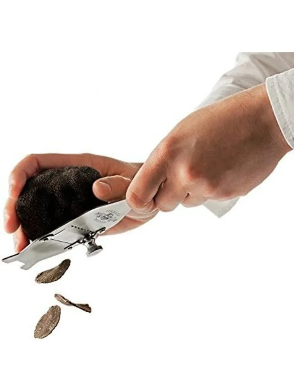 Stainless Steel Truffle Slicer & Shaver for Cheese, Mushrooms, Chocolate, Garlic